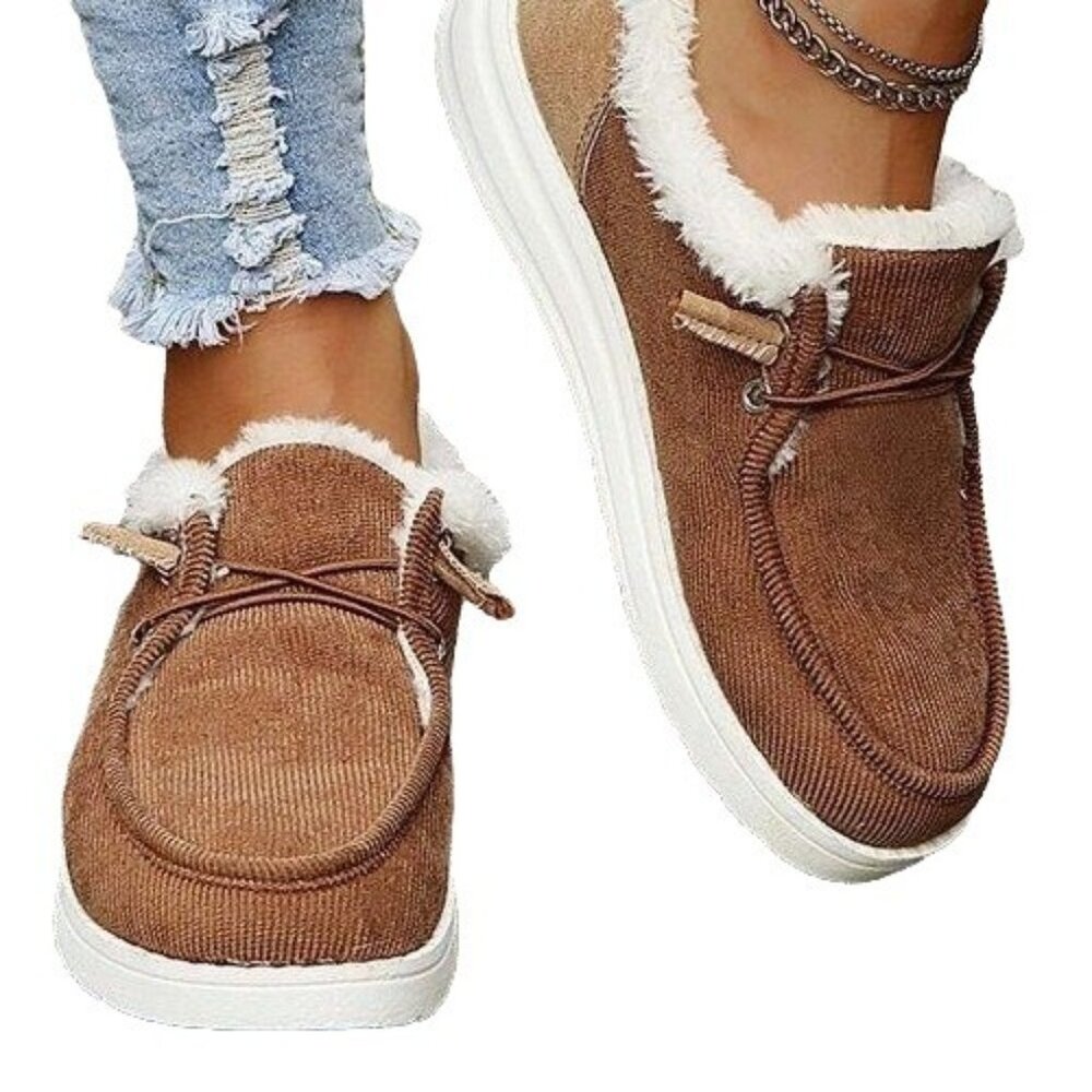 YASIRUN - Fleece Accent Boat Sneaker